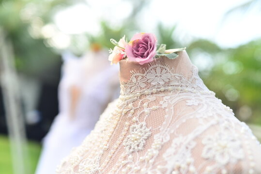 wedding dress on the bride, white wedding dress with flowers,dress detail , white wedding dress, wedding dress on a mannequin, wedding dress on the bride, wedding detail, bride in dress, Wife's day - Powered by Adobe