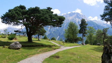 Wanderweg Geologie Lehrpfad vom Lautersee nach Mittenwald