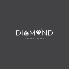 Diamond lettering logo