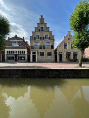 Obraz premium Architecture in the old city of Franeker