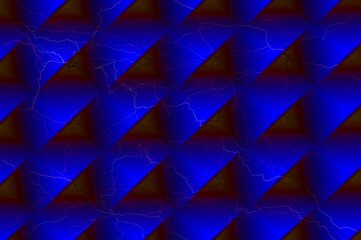 abstract wallpaper in shades of blue,elegant, intimate, romantic, delicate style, structure, pattern of geometric figures, shades, visual effect