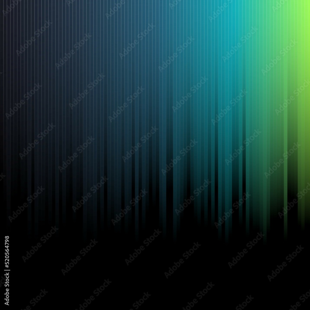 Wall mural illustration of an abstract background design with bright multicolored gradient vertical blurred lin