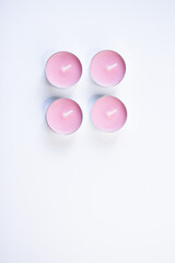 cosmetic cream on a white background