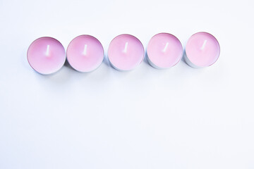 white pearl necklace on white background