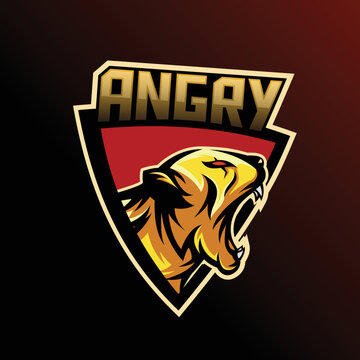 tiger logo sport gaming team