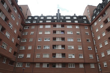 Urban environment in the city of Bilbao