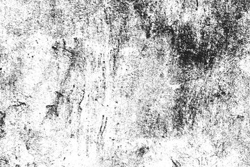 Fototapeta na wymiar Overlay distress grain monochrome effect. Black and white overlay Scratched paper texture, concrete texture for background.