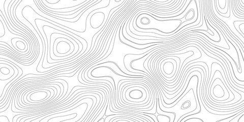 Topography map background. White wave paper curved reliefs abstract background. Vector contour topographic map background. Conditional geography scheme and the terrain path. paper texture design 