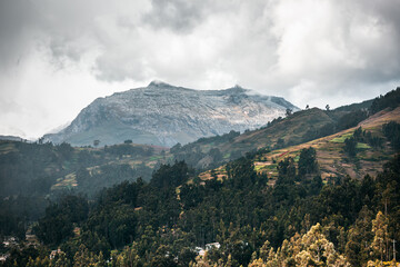 landscape in the morning