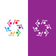 Community, network and social icon