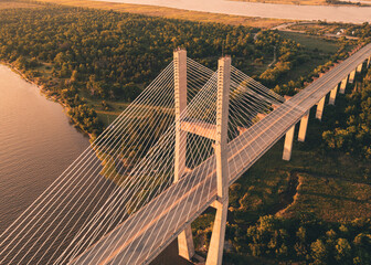 The Talmadge Bridge over the Savannah River