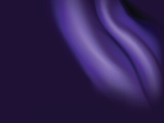 3D Smooth Blue Waves, Abstract Background.