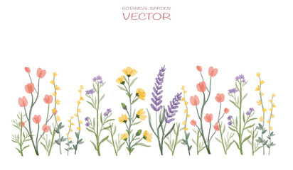 spring floral background, Vector flower with leaves isolated on white background,pink pastel rose for decorative card or design invitations ,botanical elements 