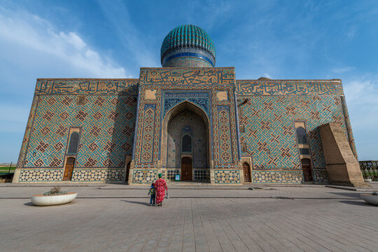 Mausoleum of Khoja Ahmed Yasawi, UNESCO World Heritage Site, Turkistan, Kazakhstan