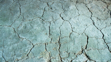 Cracked Soil Colored cold drought