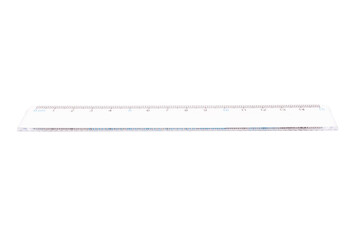 Fototapeta premium ruler isolated on white background