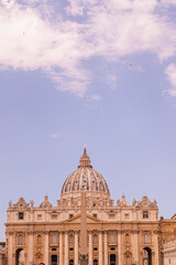 Fototapeta na wymiar Basílica de San Pedro del Vaticano