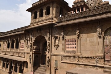 Exterior of Maheshwar Fort and Temple