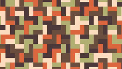 retro pattern, geometric colorful abstract