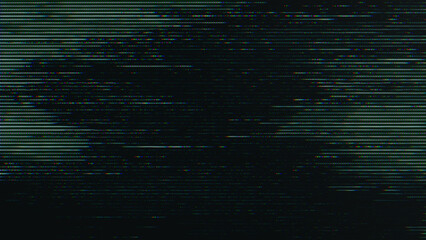 Unique Design Glitch noise static television VFX. Visual video effects stripes background, CRT tv screen no signal glitch effect