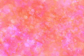 背景素材_水彩テクスチャ_ピンク