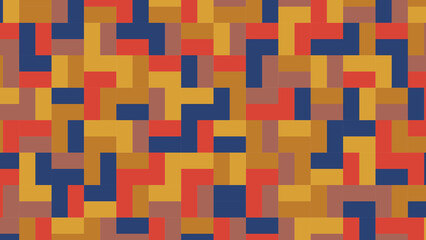 retro pattern, geometric colorful abstract