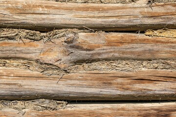 Detail of the perimeter wall built by technology in the ninth century