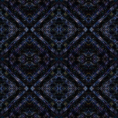 Fototapeta premium Dark blue geometric corporate banner design, fabric texture