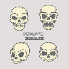 Hand Drawn Skull Collection