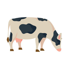 cow farm animal icon