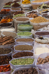  Different Indian Spices for Sale on Street. Indian Spices.