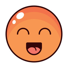 Obraz premium emoji social media