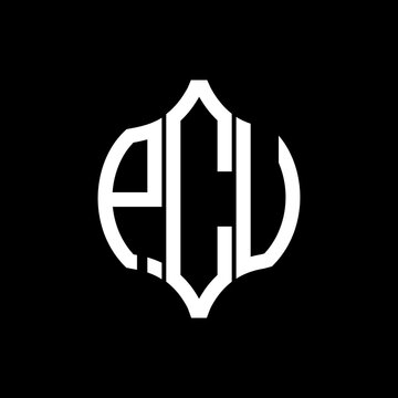 PCV letter logo. PCV best black background vector image. PCV Monogram logo design for entrepreneur and business.
