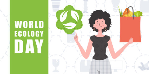 Set of Ecological posters with green backgrounds, liquid shapes, leaves and elements. Layouts for prints, flyers, covers, banners design