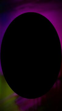 Abstract blur boder motion graphic vertical video background.