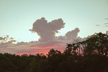 Cloud of love Sunset