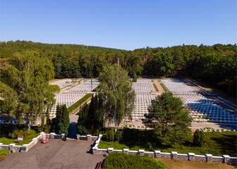 War Cemetery of the 1st Polish Army in Siekierki, Cemetery of the soldiers of the Second World War