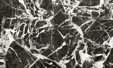 Marble Granite Black Background