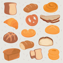 bakey breads food