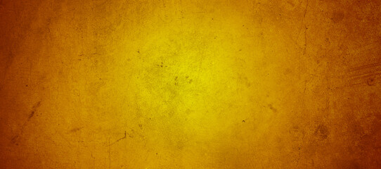 Orange yellow textured concrete wall background