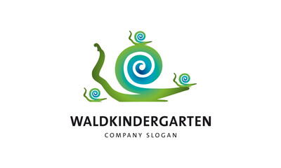Waldkindergarten Schnecken Logo