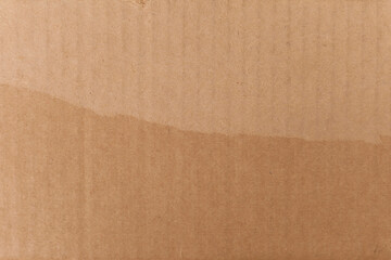 Detail of an unwritten cardboard box. With copy space and space for text. Box concept. Packaging...