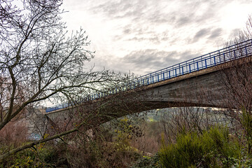 Puente Nuevo de Herrera en Galapagar, Comunidad de Madrid, España	
