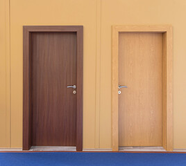 Brown Beige Doors