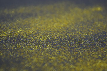 Golden glitter