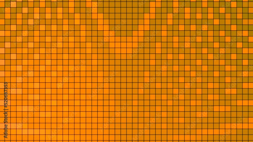 Aufkleber pixel animation pattern with distortions. motion. electronic image made of squares or pixels with di