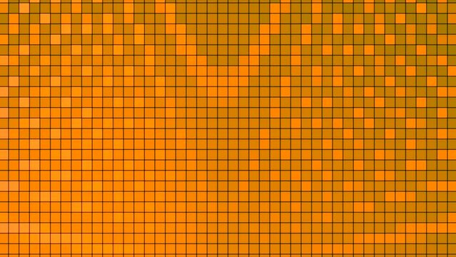 Pixel animation pattern with distortions. Motion. Electronic image made of squares or pixels with distortions. Moving pattern of computer squares or pixels
