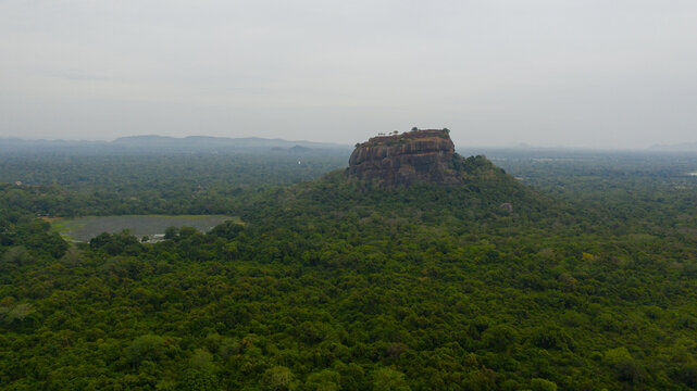 Sigiriya or Sinhagiri is an ancient rock fortress located in the northern Matale District near the town of Dambulla in the Central Province, Sri Lanka.