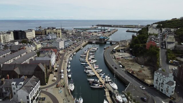 Douglas Harbour. Isle of Man