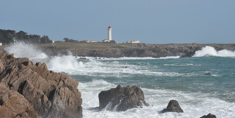 Pointe des Corbeaux, île d'Yeu, Vendée, France